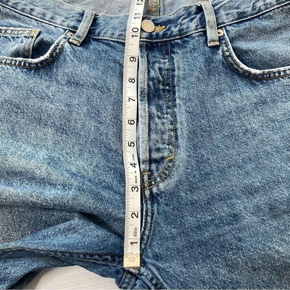 Zara Button Fly Crop Jeans Size 36 - Picture 11 of 16